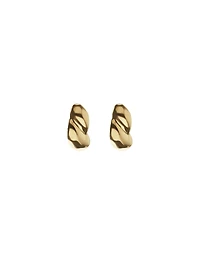Chunky Twisted Stud Earrings