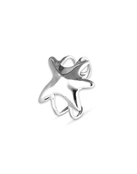 Doble bangle bracelet with starfish