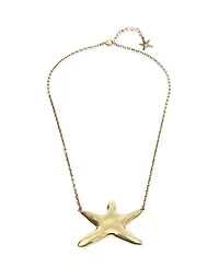 Long necklace with starfish