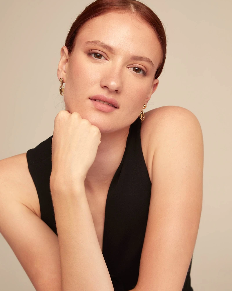 Drop earrings