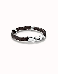 Braided bracelet with clasp