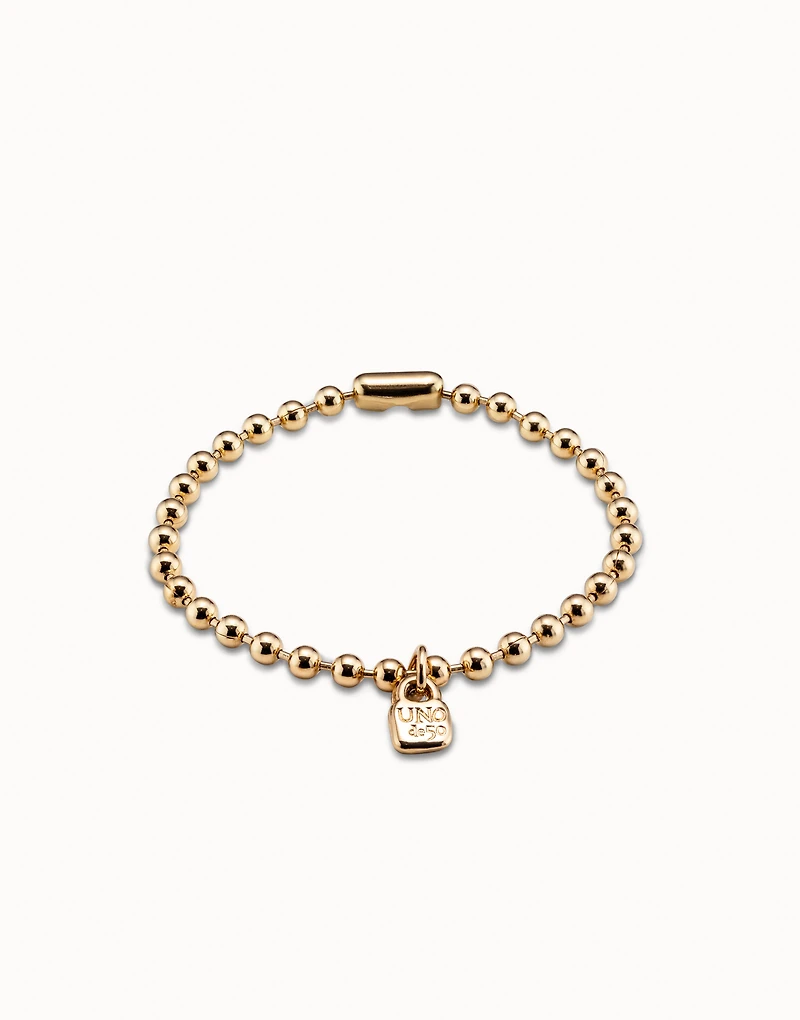 Beaded charm bracelet