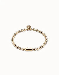 Beaded charm bracelet