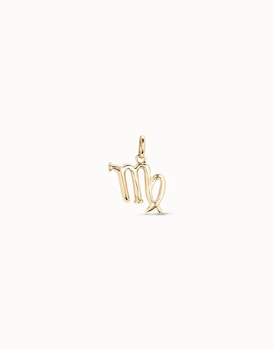 Virgo shaped charm