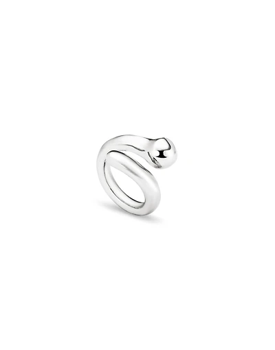 Open organic‑design ring