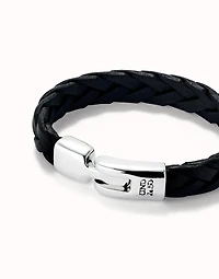 Braided bracelet with clasp