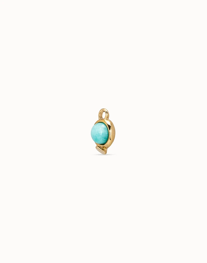Single Hoop Charm With A Cristal