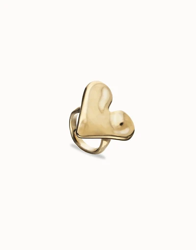 Maxi ring with heart shape