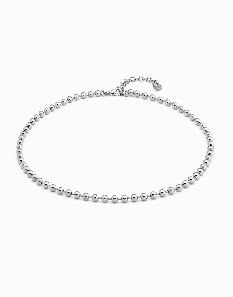 Beaded chain necklace