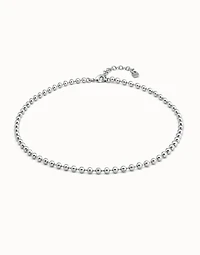 Beaded chain necklace