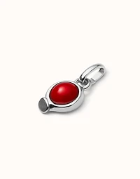 Charm with red stone