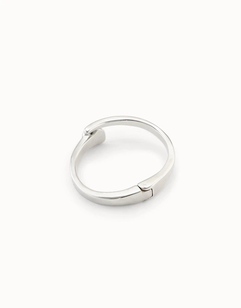 Nail shaped bangle bracelet