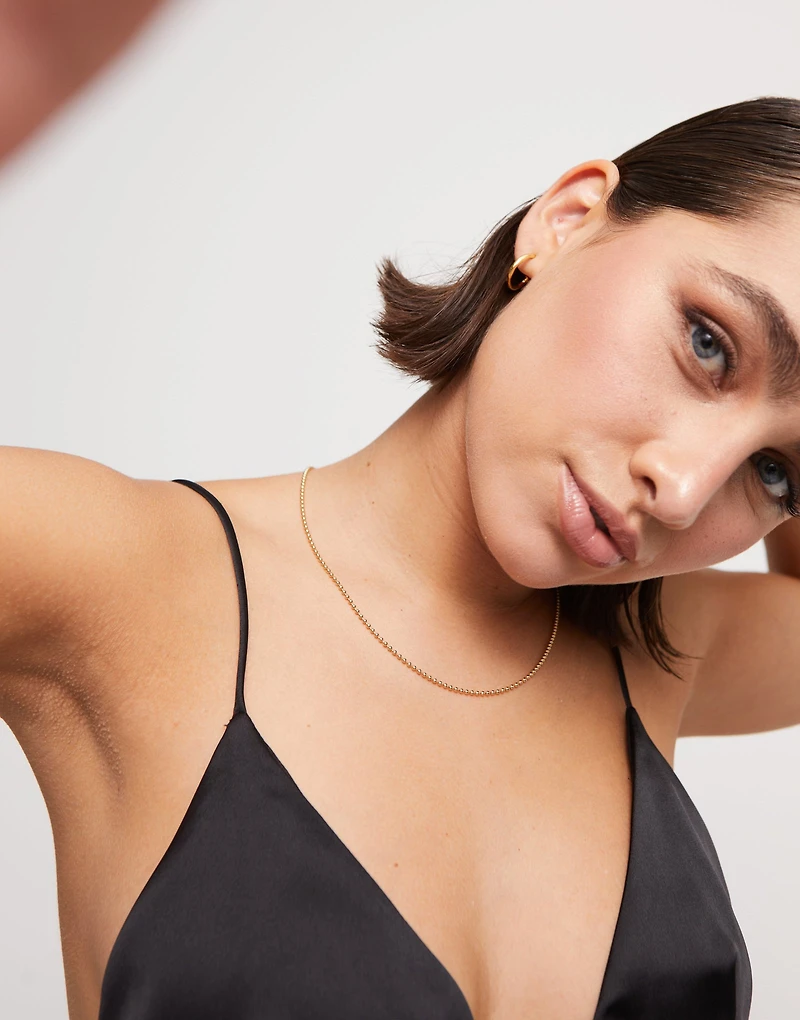 Link chain charm necklace