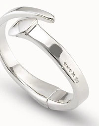 Nail shaped bangle bracelet