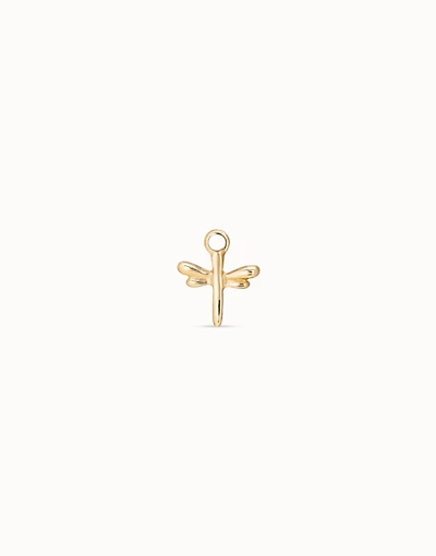 Dragonfly Single Hoop Charm