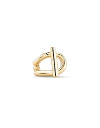 Link shaped ring