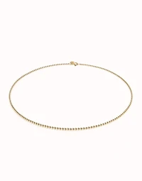 Link chain charm necklace