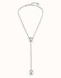 Long adjustable chain necklace
