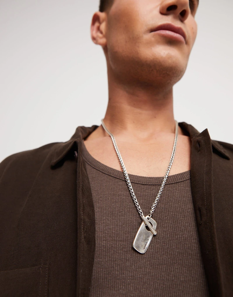 Adjustable link chain necklace