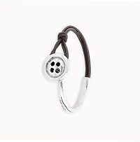 Sterling silver-plated bracelet