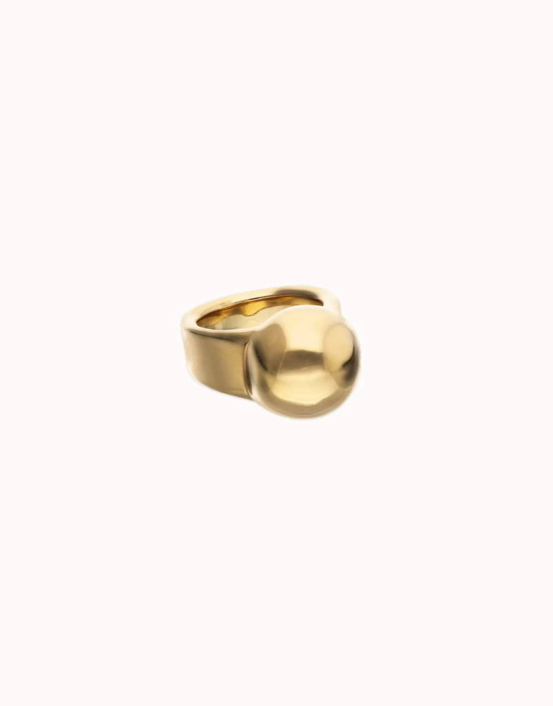 Ring with sphere shape