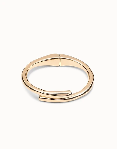 Tubular shaped bangle bracelet
