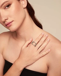 Double organic‑band ring
