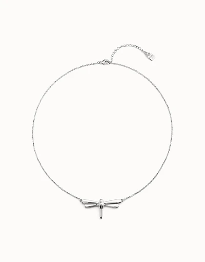 Short chain pendant necklace with nail