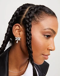 Dragonfly stud earrings