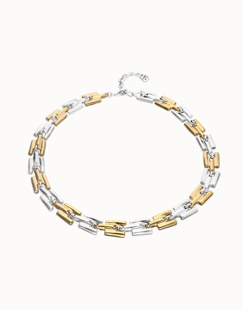 Square links chain bracelet