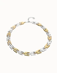 Square links chain bracelet