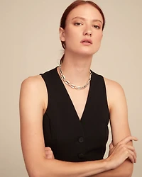 Short link chain necklace