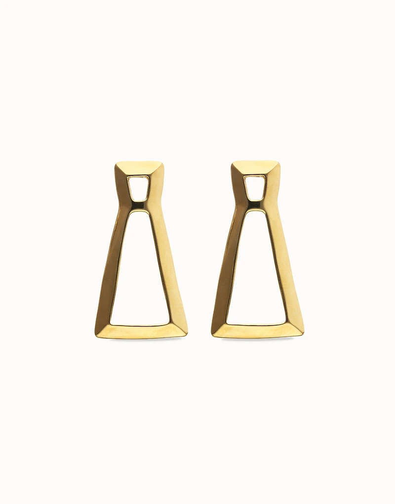 Triangular earrings