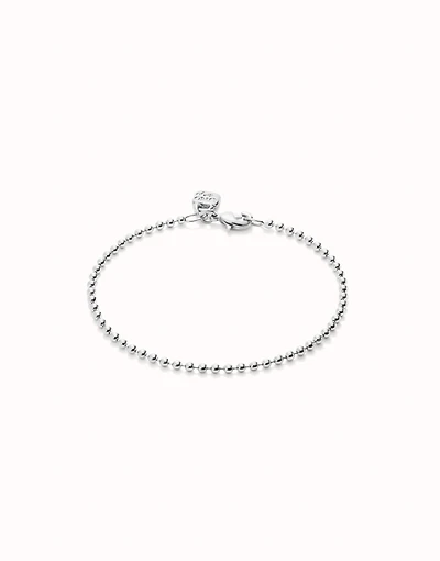 Beaded chain charm bracelet