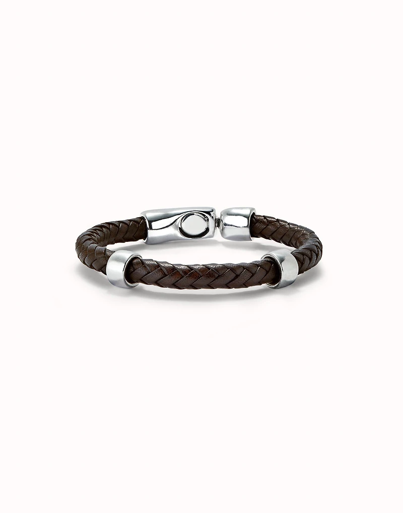 Braided bracelet with clasp