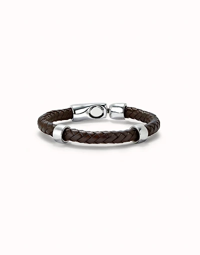 Braided bracelet with clasp