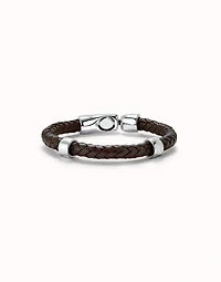 Braided bracelet with clasp