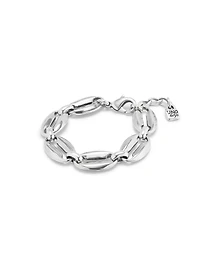 Small oval link chain bracelet