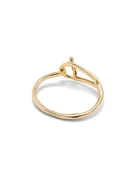 Bangle bracelet with medium sized link