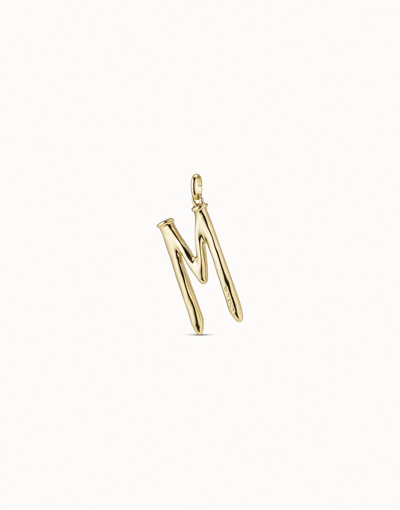 Large M initial charm