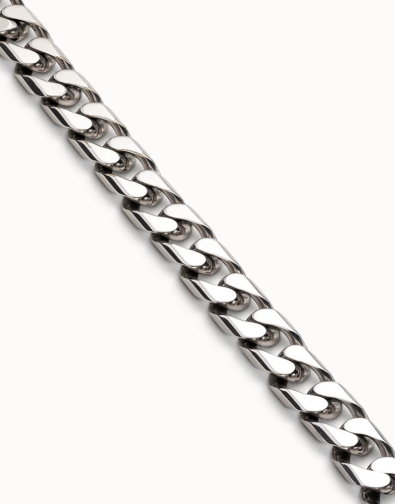 Cuban curb link chain bracelet