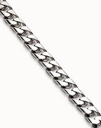 Cuban curb link chain bracelet