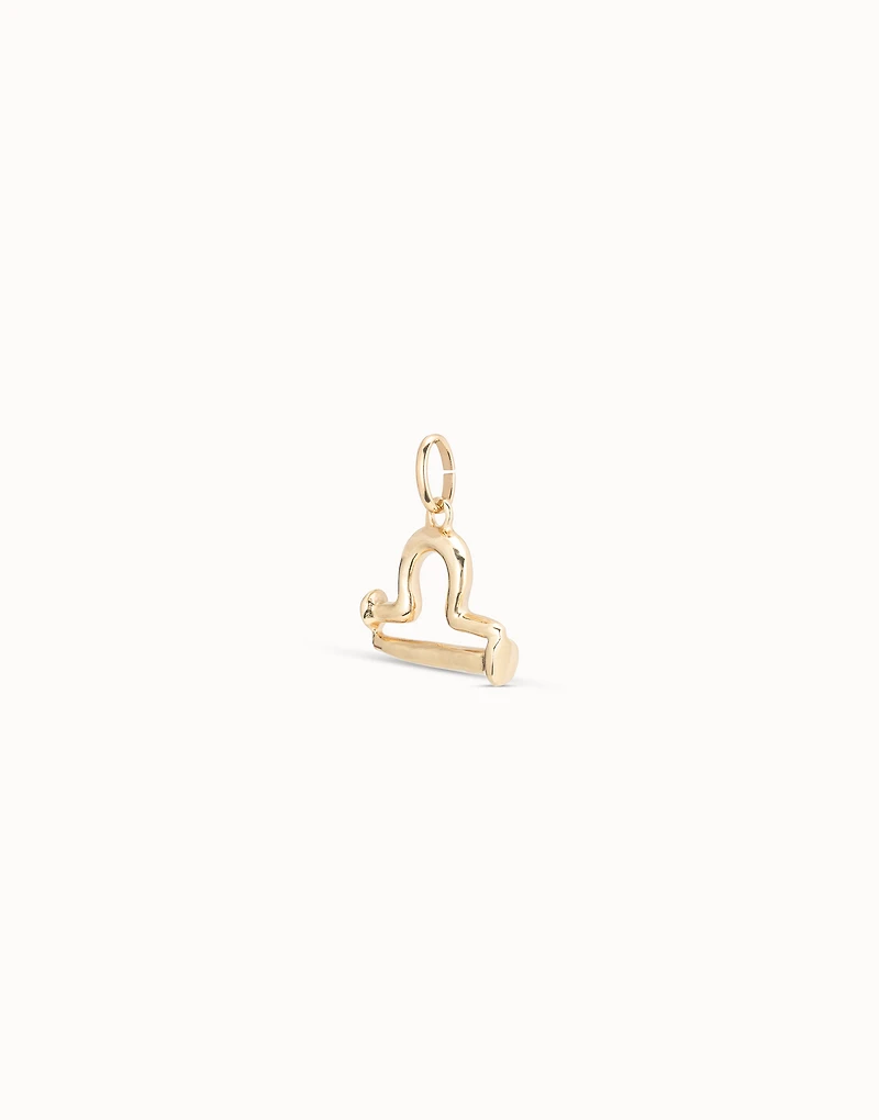 Libra shaped charm