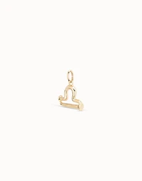 Libra shaped charm