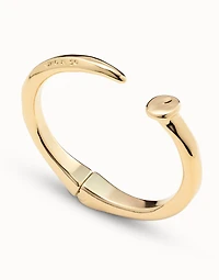 Nail shaped bangle bracelet