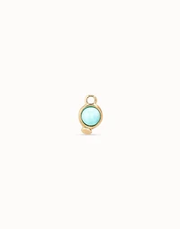 Single Hoop Charm With A Cristal