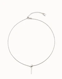 Short  chain pendant necklace  with nail