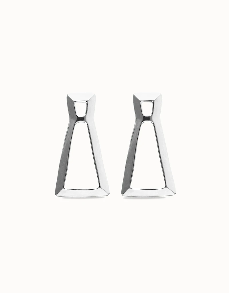 Triangular earrings