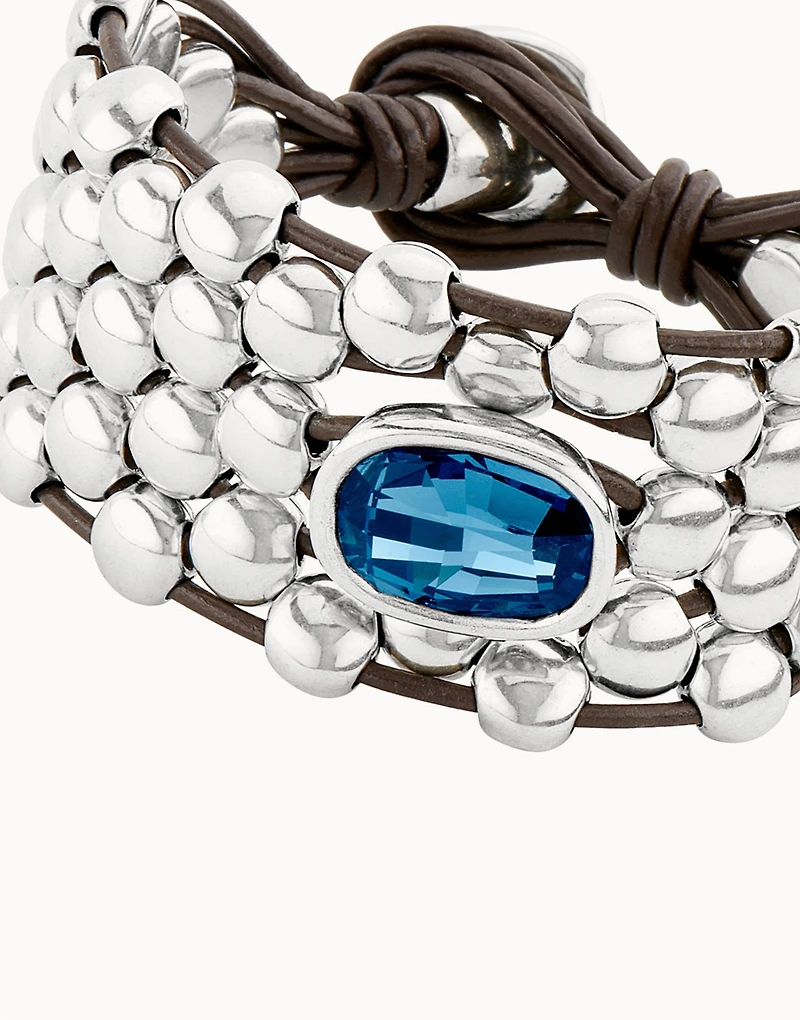 Sterling silver-plated bracelet