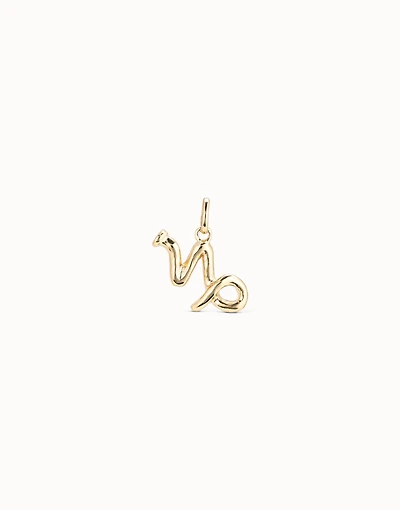 Capricorn shaped charm
